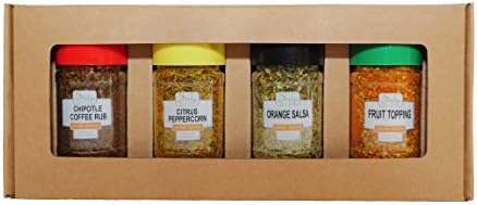 Spices - Seasonings - Herbs by SIMPLY SPICE RUBS - LIMITED EDITION Set - 4 Pack Combo Gourmet Seasoning Blends - All Purpose Healthy Spices - Use for Grilling, Cooking, BBQ, Meat & Rib Rub