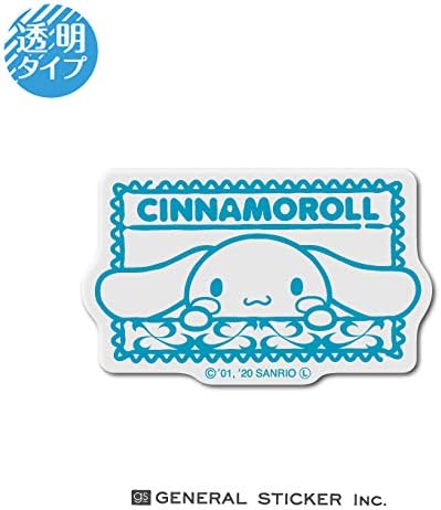 Amazon Co Jp シナモロール スタンプ 透明 キャラクターステッカー サンリオ フェイスシールド イラスト クリアステッカー ライセンス商品 Lcs1132 Gs ステッカー 公式グッズ ホビー