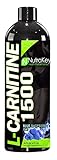 NutraKey L-Carnitine 1500 Liquid Fat Burner, Blue Raspberry Ice, 31-Servings