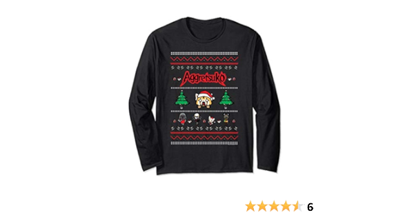 aggretsuko christmas sweater