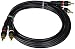 iMBAPrice  2RCA Male to 2RCA Male Home Theater Audio Cable - 6 Feet - Black primary