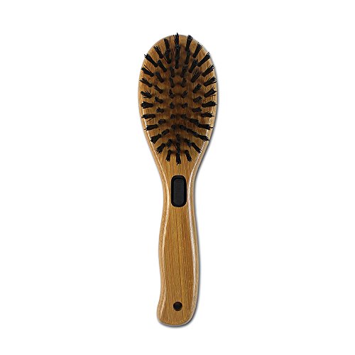 Amazon.com : Bamboo Groom Combo Brush with Bristles & Stainless Steel Pins for Pets, Small/Medium : Pet Supplies