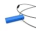 Chew Jewelry Brick Stick XXT Sensory Chew Necklace by ARK (Extra Extra Tough, Blue, Smooth)
