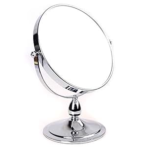 TUKA Cosmética Espejo 10X Aumento, ø 20cm Espejos para baño, Espejo de