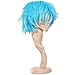 Ecvtop Wigs for Mens' Death Note Male Short Hair Wig Costume Cosplay Wigs (Sky Blue)