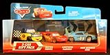 DEXTER HOOVER * LIGHTNING MCQUEEN * RACE DAMAGED KING Disney / Pixar CARS 3-Car 1:55 Scale Die-Cast Vehicle Gift Pack