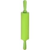 HARFINGTON Silicone Rolling Pins for Baking 12 Inch Non Stick Rolling Pin Small Roller Playdough Rolling Pins for Dough Pizza Pastry Fondant Kitchen, Green