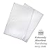 Over the Floor 2 Piece Extra Thick Cotton Bathroom Mat, Luxury Hotel and Spa Quality, White
