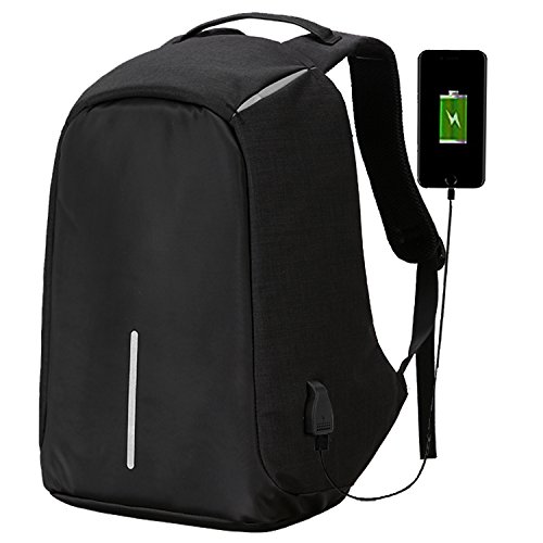 17.3 inch laptop backpack with usb charging port, water…