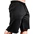 Monsta Clothing Co. Men's MMA Fight (ES: TapOrBleed-000) Gym Sweat Shorts (G:BK) Black