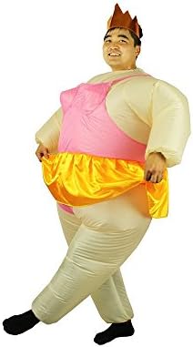 BalIet nflatable Costume For Adult Ballerina Cosplay Fancy Dress Up For Halloween Chirtstmas Party