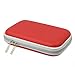 BIRUGEAR Hard Shell Carrying Case for Western Digital WD My Passport Ultra/Ultra Metal Edition, My Passport Edge/Enterprise/Essential & More Portable External Hard Drives - Red