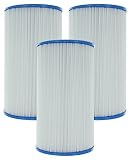 3-Pack Guardian Pool/Spa Filters &bull; Replaces Watkins Hot Springs, Unicel C-6430, Pleatco PWK30, Filbur FC-3915