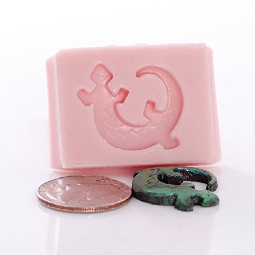 Miniature Lizard Silicone Mold Food Safe Mold Craft Jewelry Mold. Perfect size to make western jewelry.