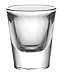 BARCONIC 1 oz Thick Base Clear Shot Glass (Pack of 12)