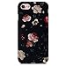 GOLINK iPhone 7 Case for Girls/iPhone 8/SE 2 Floral Case, Floral Series Slim-Fit Anti-Scratch Shock Proof Anti-Finger Print Flexible TPU Gel Case for iPhone 7/iPhone 8 - Flower Black