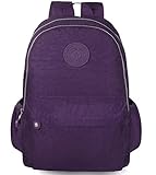 Oakarbo Mini Backpack Nylon Cute Travel Daypack (1317 Vivid violet)