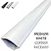 Electriduct Medium Corner Duct Cable Raceway (1150 Series) - 5 Feet - White