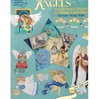 Angels: Iron-On Transfer Designs for Painting & Embroidery 088195649X Book Cover