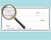 Giant Fake Check - 2 x 4 Foot Coroplast Novelty Check for Fundraiser and Raffle Prizes - Big Blank Check (1)