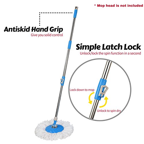 Hapinnex Mop Handle Replacement Suitable for Press Type Buckets NON PEDAL Internal Spring