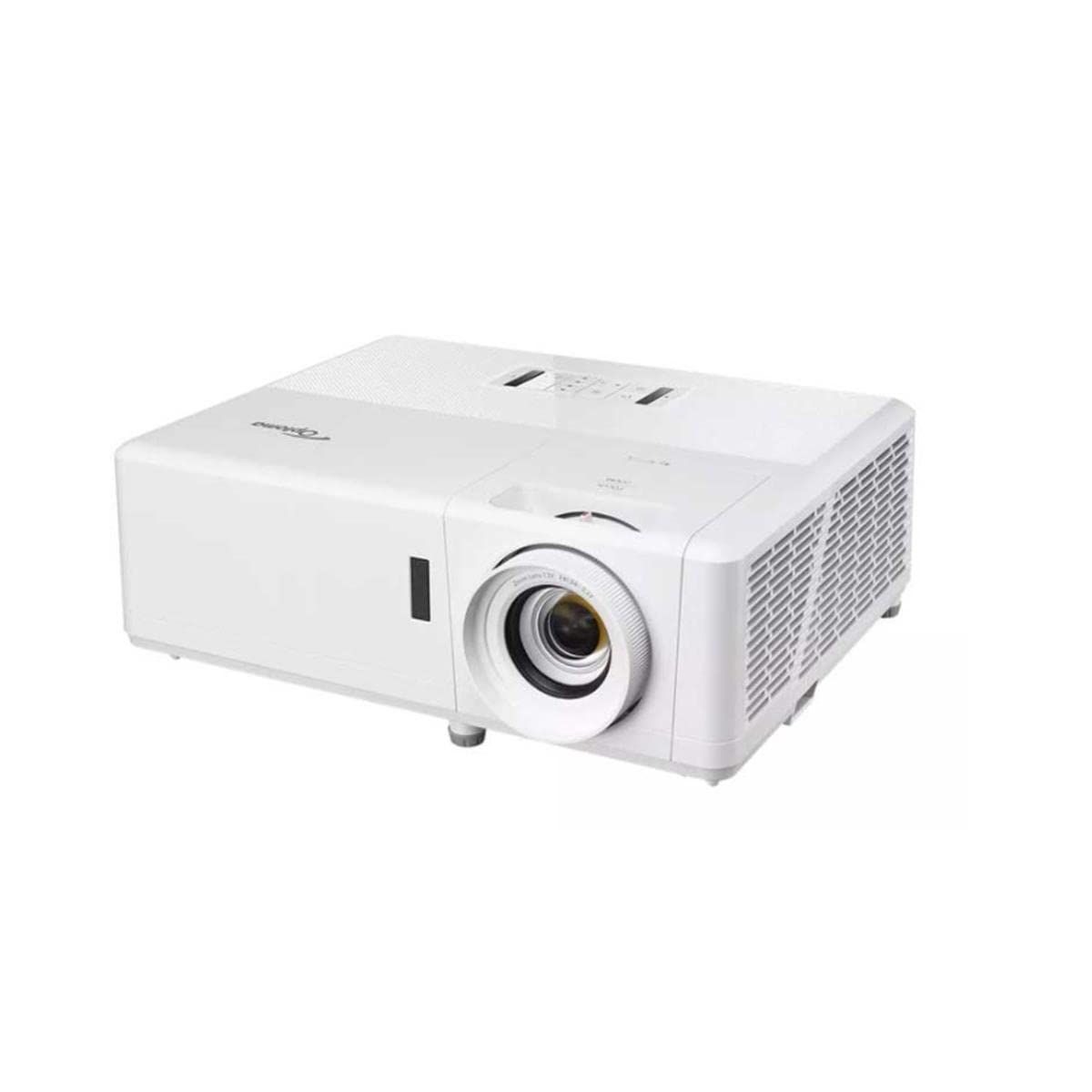 Optoma UHZ50 Smart 4K UHD Laser Home Theater Projector | 3000 Lumens | HDR Adjustment Options | Cinematic Color | Flexible Installation 1.3x Zoom & Vertical Lens Shift | Works with Alexa & Google