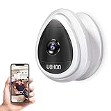 UOKOO Home Security Camera, WiFi Wireless Security Smart IP Camera Surveillance System Remote Monitoring with Motion Email Alert/Remote Monitoring for Pet Baby Elder Pet Nanny Monitor, (White)