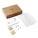 Albrillo Motion Sensor LED Wall Sconces Night Light Battery Operated