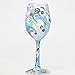 Enesco Holiday Dream Wine Glass by Lolita, 10.5
