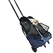 Pet Rolling Carrier Backpack Wheel Around 4-in-1 Pet Travel Carrier,Airline Approve Dog Carrier for Small Pet for Indoor & Outdoor Use (19