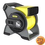 Stanley 655704 High Velocity Blower Fan, Yellow