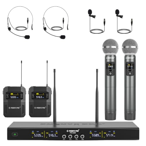 Phenyx Pro Drahtloses Mikrofonsystem PTU-5200B