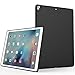 iPad Pro 12.9 2017 Case, SENON Slim Design Matte TPU Rubber Soft Skin Silicone Protective Case Cover for Apple iPad Pro 12.9 (Compatible with 2017 and 2015 Model),Black