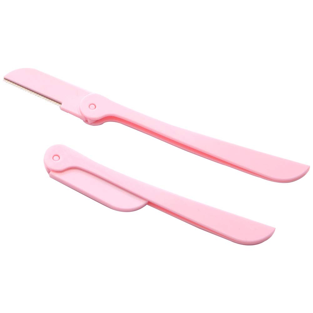 Mea Tira Practical Eyebrow, Facial Hair, Lip, Nose Hair Removal Razor, Eyebrow Shaping Device, Unisex-pack Of 6 PCS,(Style Smooth): Beauty