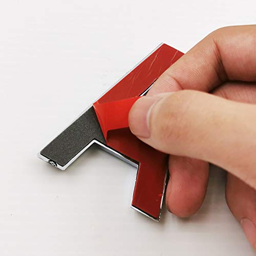 2.75 Inch Adhesive House Numbers, Mailbox Numbers, Street Door Numbers, Self-Stick Address Signs for Apartments, Double Silver Letter A - Thumbnail 2