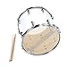 MBAT Student Marching Snare Drum Kids Percussion Kit White with Drumsticks Strap
