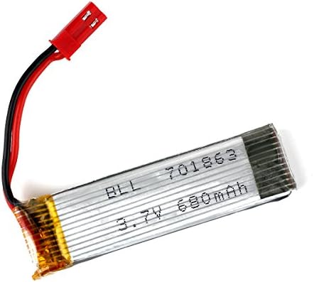 YIPBOWPT For 3.7V 500mAh LiPo Battery Compatible With UDI U817A U818A V959 V929 V222 S032 H07N H07NC H07NL RC Quadricopter Spare Parts