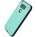 LG G5 Case, CinoCase Heavy Duty Rugged Armor Protective Case Hybrid TPU Bumper Shockproof Case with Brushed Metal Texture Hard PC Back for LG G5 (2016) Mint