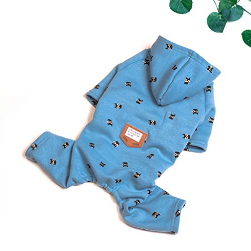 Aviat Pet Clothes Shirt,Dog Puppy Cat Autumn Winter Plush Christmas Pajamas Jacket Coat,Thickened&Soft&Stylish Costume Apparel Supply for All Female or Male Dogs Pig Outdoor Indoor