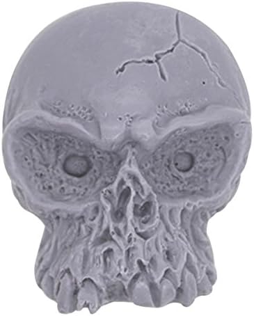 Lingmoldshop Skull Craft Art Silicone Soap mold DIY Candy mould Craft Molds Handmade molds