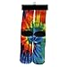 DJDesigns Custom 3D printed Socks In Various Random Designs! (Tie-Dye Spiral)