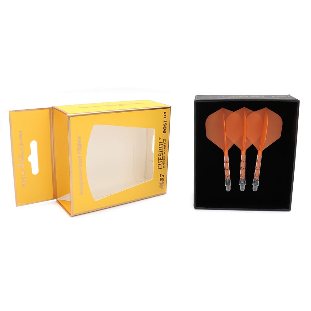 CUESOUL ROST T19 Integrated Dart Shaft and Flight,Standard Shape,Set of 3