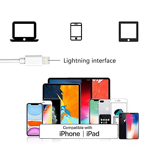 Apple MFi Certified 3 Pack Lightning to 3.5 mm Headphone Jack Adapter