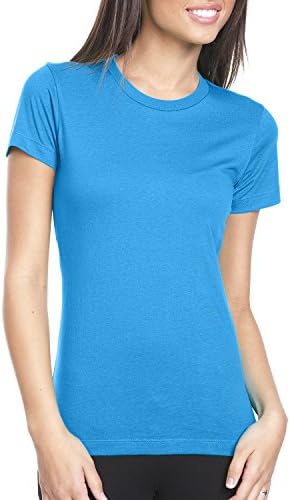 Next Level Women's Signature Style Boyfriend Jersey T-Shirt, 3XL, Turquoise