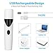 Casfuy Dog Nail Grinder 2018 Upgraded Rechargeable Electric Pet Nail Grinder Portable and Ultra Quite for Small Medium Large Dogs