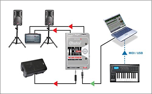 Radial Trim-Two Passive 2-channel AV DI with Trim
