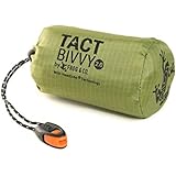 Tact Bivvy 2.0 Emergency Sleeping Bag, Compact Ultra Lightweight, Waterproof, Thermal Bivy Sack Cover, Emergency Shelter Surv