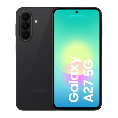 Samsung Galaxy A27 5G Smartphone mit KI-Funktionen, Handy, Black, 256 GB