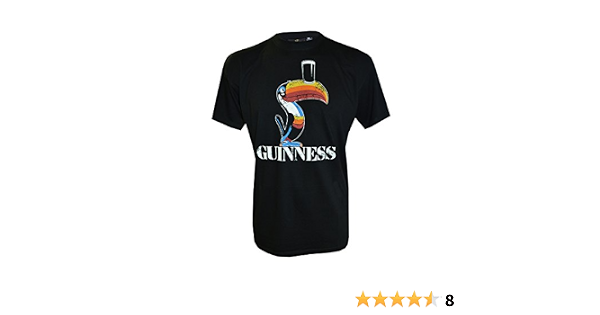 Guinness Toucan T Shirt,Black,Small 
