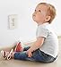 Baby Safety Outlet Covers - 32 Pack - A Outlet Cover to Protect Your Children from Electrical Accidents, Discreet and Durable Plug Protectors | Tight Fit, Difficult for Kids to Remove | Ultra Clear,